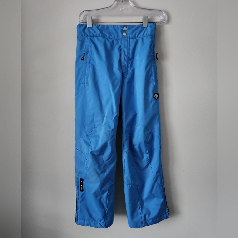 DESCENTE | Snow ski pants blue unisex junior sz 14